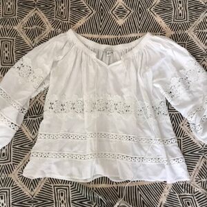 Stellah bohemian eyelet Top